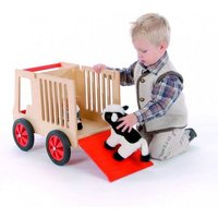 Bätz Holzspielwaren Tiertransporter super süss für Kids, aus Holz Buche massiv (ohne Deko)