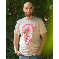 päfjes Bärta Brüllbärin - Fair Wear Männer Bio T-Shirt - Natur