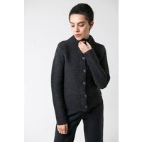 Grenz/gang Damen Strickjacke ELLY aus Schurwolle (kbT) - uni