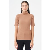 ORGANICATION Rollkragenshirt aus Bio-Baumwolle