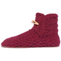 Warme Hüttenschuhe aus weichem Wollgarn – Damen & Herren, gehäkelt & handgefertigt | Kingdom of Wow