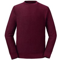 Russel Pure Organic Herren Langarm Sweatshirt Bio Baumwolle Wendbar