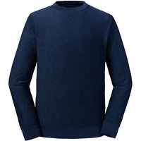 Russel Pure Organic Herren Langarm Sweatshirt Bio Baumwolle Wendbar