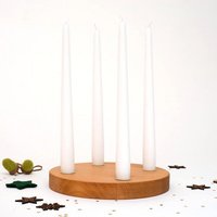klotzaufklotz kleiner Adventskranz