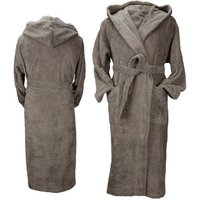 A&R Textile Bademantel Morgenmantel Frottee Bio Baumwolle Robezz® Wellness Spa Fällt sehr groß aus