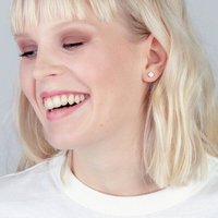 ALEXASCHA Minimalistische Keramik Ohrstecker, mini | PUREFORM