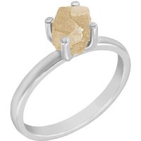 Eppi Goldring mit ungeschliffenem Diamant in Gelb Molly