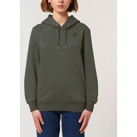 Human Family Bio Unisex Basic Hoodie - "HF" aus Bio-Baumwolle
