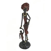 Moogoo Creative Africa Bronze-Skulptur  Moogoo Creative Africa Bronze-Skulptur