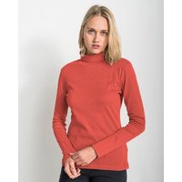 Alma & Lovis Rollkragenshirt aus Bio-Baumwoll-Jersey | Melange Rolli