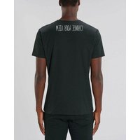 Human Family Bio Herren V-Neck-T-Shirt "Change your view" aus Bio-Baumwolle