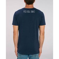 Human Family Bio Herren V-Neck-T-Shirt "Change your view" aus Bio-Baumwolle