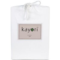 Kayori Kyoto - Spannbettlaken für Splittopper Matratze - Premium Jersey