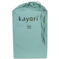 Kayori Shizu - Spannbettlaken für Splittopper Matratze - Perkal