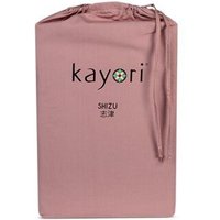 Kayori Shizu - Spannbettlaken für Splittopper Matratze - Perkal