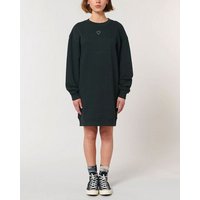 Human Family Oversized Damen Kleid mit Herz Print "Recovery - Heart" aus Bio-Baumwolle