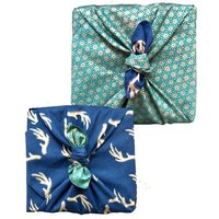 FabRap Gift Wrap Wiederverwendbare Geschenkverpackung Furoshiki - FabRap (doppelseitig)