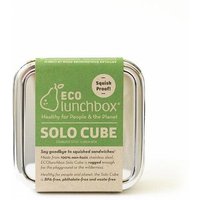 ECOlunchbox Solo Cube, quadratische Brotdose aus Edelstahl