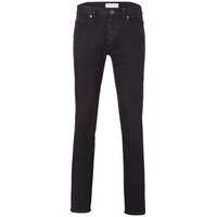 goodsociety Mens Slim Straight Jeans Black One Wash