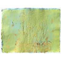 Sundara Unikat-Wandbild RIVERSIDE FOREST aus handgeschöpftem Papier