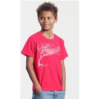 Peaces.bio - handbedruckte Biomode Bio-Kinder T-Shirt Windy Tree