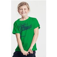 Peaces.bio - handbedruckte Biomode Bio-Kinder T-Shirt Windy Tree