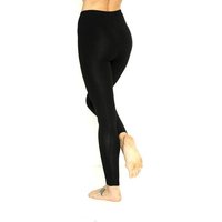 Bruno Barella GOTS zertifizierte Damen Leggings aus Biobaumwolle in schwarz