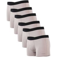 ORGANICATION ESSENTIALS-BORA - Boxershorts aus supersoftem TENCEL Modal-Mix im 6er-Pack