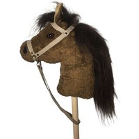 Pat und Patty Steckenpferd mini aus 100 % Baumwolle kbA mit Stab aus Buchenholz