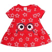 Fred's World by Green Cotton "Green Cotton" Kleid rot mit Sternen