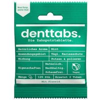 DENTTABS Mint (125 Stück) - in den Varianten mit und ohne Fluorid