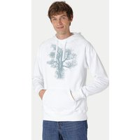 Peaces.bio - handbedruckte Biomode Bio-Herren-Kapuzensweater Chestnut