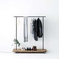 weld & co Kleiderstange Altholz 01