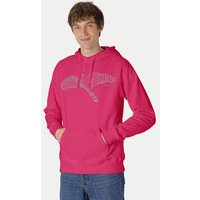 Peaces.bio - handbedruckte Biomode Bio-Herren-Kapuzensweater Sperber