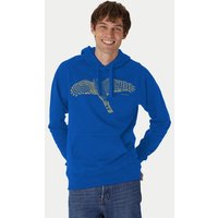 Peaces.bio - handbedruckte Biomode Bio-Herren-Kapuzensweater Sperber