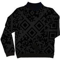 Sophia Schneider-Esleben Unisex Pullover, Jesse QR- Sweatshirt aus Bio-Baumwolle