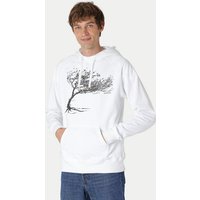 Peaces.bio - handbedruckte Biomode Bio-Herren-Kapuzensweater Windytree