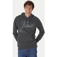 Peaces.bio - handbedruckte Biomode Bio-Herren-Kapuzensweater Windytree