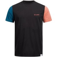 Lexi&Bö Colored Sleeves T-Shirt Herren mit Logo Print