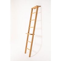kleiderleiter_de Kleiderleiter Natur 171 cm aus Massivholz (Eiche, Buche, Nussbaum oder Zirbe)