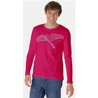 Peaces.bio - handbedruckte Biomode Bio-Herren-Langarmshirt "Sperber"