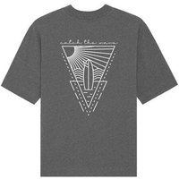 mate Surf, Sonne, Wellen und Strand - Oversize Unisex Premium Shirt