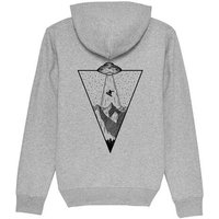mate Snowboard Spaceship Unisex Premium Hoodie