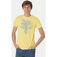 Peaces.bio - handbedruckte Biomode Bio-Herren-T-Shirt Chestnut