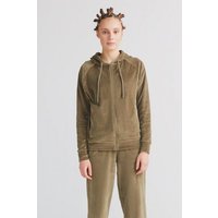 Leela Cotton Damen Nicky Kapuzenjacke Bio-Baumwolle Jacke Hoodie1271