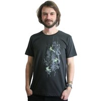 Spangeltangel Herrenshirt "Kletterer", bedruckt, Herren, Siebdruck, sportlich