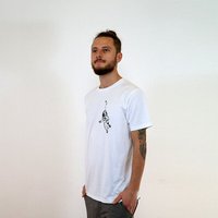 Spangeltangel Herrenshirt "Kosmonaut", T-Shirt, Bio-Baumwolle, Astronaut, Stern,