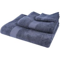 ege organics 3 in 1 Set Duschtuch Handtuch Gästetuch Bio-Baumwolle 450gr/m² 70X140cm
