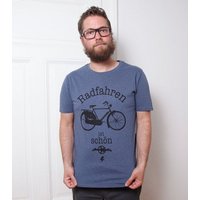 päfjes "Radfahren ist schön" - Fair Wear Männer T-Shirt