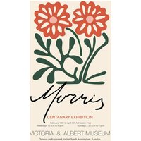 Photocircle Poster / Leinwandbild - William Morris - Blumenmuster